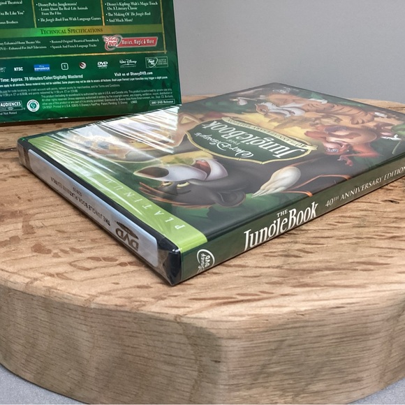 🟢 New & Sealed - Walt Disney’s The Jungle Book on DVD - Platinum Edition - 40th - Picture 9 of 12